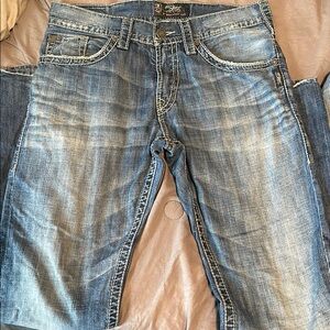 2 pair Men’s Silver Jeans